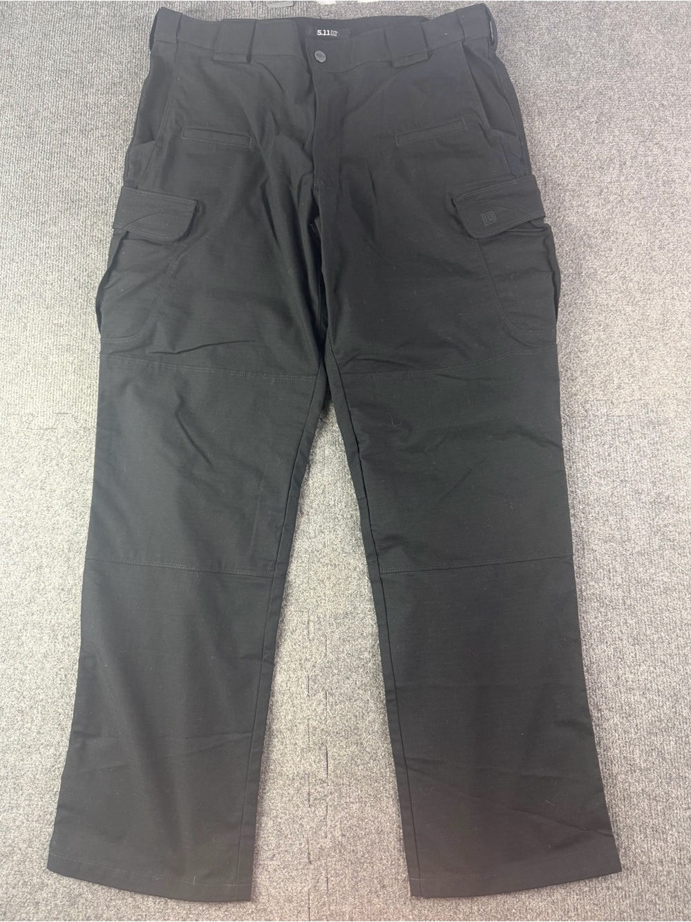 5.11 Tactical Mens Ripstop Cargo Utility Pants Size 36x32 Black